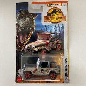 Jurassic World Matchbox ‘93 JEEP WRANGLER #29
